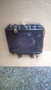 Kubota tractor radiator, cleaned and repaired ready for service.