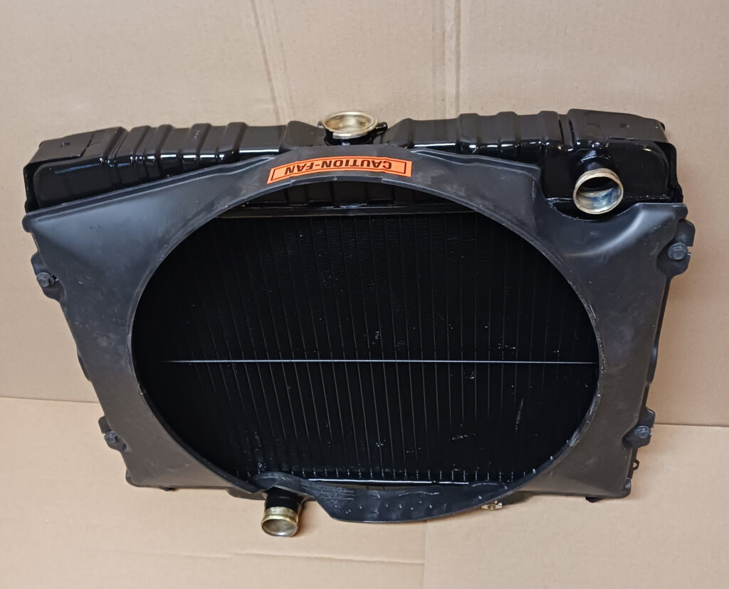 Restored radiator from a 1969 Mustang Mach 1